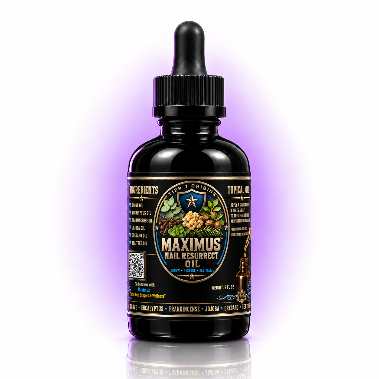 Maximus Nail Oil bottle photo